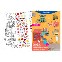 Pelikan Upcycling Bastelbuch "Meereswelt", DIN A4