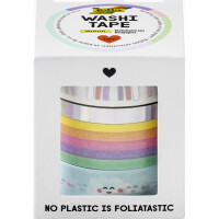 folia Deko-Klebeband Washi-Tape "HOTFOIL SUNNYSIDE", 4er