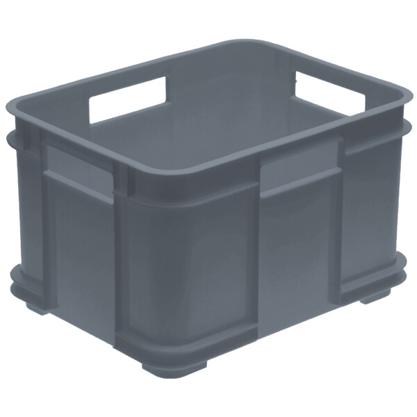 keeeper Aufbewahrungsbox Euro-Box M "bruno eco", stone grey