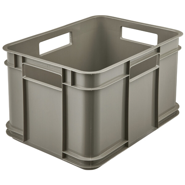 keeeper Aufbewahrungsbox Euro-Box M "bruno eco", stone grey