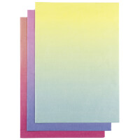 folia Seidenpapier, 500 x 700 mm, 20 g qm, Regenbogenverlauf