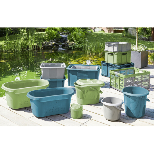 keeeper Putzeimer "mika eco", rund, 10 Liter, sky blue