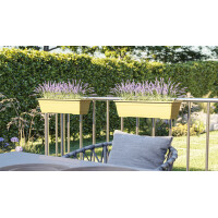 tera Blumenkasten-Set "Birka", inkl. Halter, terrakotta