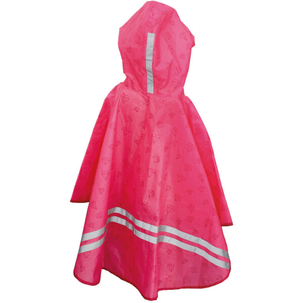 ROTH Kinder-Regenponcho ReflActions "Roar", gelb blau