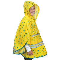 ROTH Kinder-Regenponcho ReflActions "Roar", gelb blau