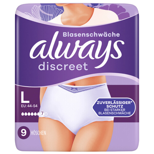 always discreet Inkontinenz-Höschen Pants Plus, Größe: M