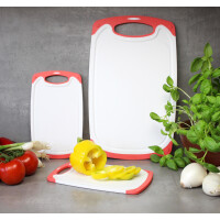 Linden Berg Schneidebrett-Set, 150 x 250 mm, weiß...