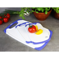 Linden Berg Schneidebrett-Set, 150 x 250 mm, weiß...