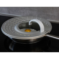 Linden Berg Spritzschutzdeckel, rund, 315 mm, grau