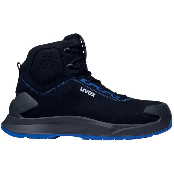 uvex 1 x-craft Schn&uuml;rstiefel S2, schwarz blau, Gr&ouml;&szlig;e 42