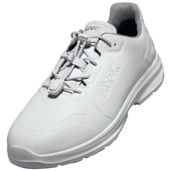 uvex 1 sport white nc Halbschuhe O2, weiß, Größe 46