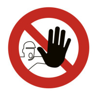 EXACOMPTA Hinweisschild "Rauchen verboten", rot weiß
