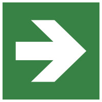 EXACOMPTA Hinweisschild "Pfeil rechts",...