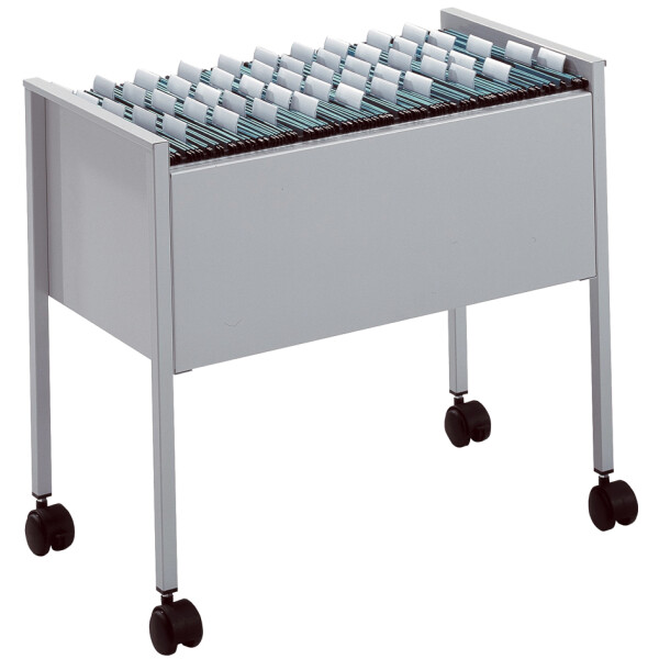 DURABLE Hängemappen-Wagen "Economy 80", silber metallic