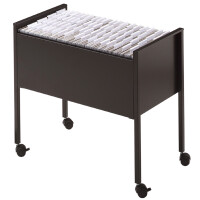 DURABLE Hängemappen-Wagen "Economy 80", silber metallic