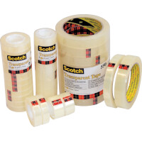 Scotch Klebefilm 550, transparent, 15 mm x 66 m, Folie