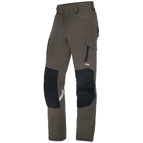 uvex Herren-Cargohose suXXeed craft, wei&szlig;, Gr. 52