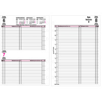 bind Ersatzkalender 2026 für Terminplaner A5 Modell...