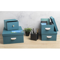 EXACOMPTA Ablageboxen-Set Office by Me, schwarz