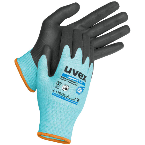 uvex Schnittschutz-Handschuh uvex phynomic B XG, Größe 12