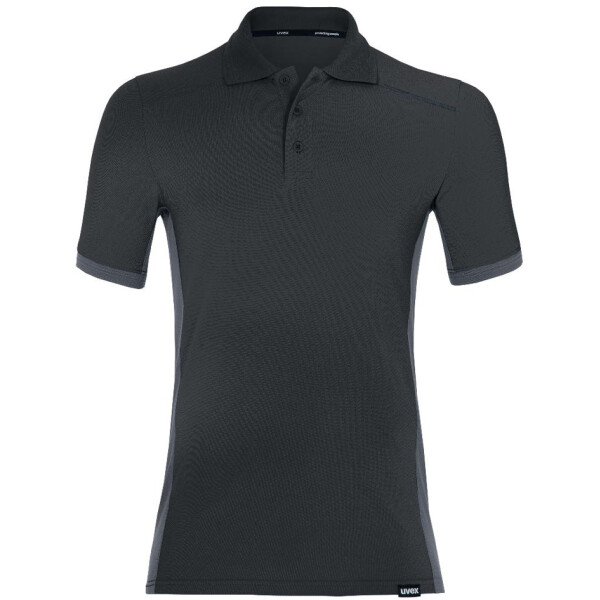 uvex Herren-Poloshirt suXXeed industry, graphit, S