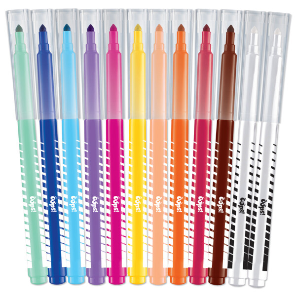 Maped Radierbare Fasermaler COLOURPEPS OOPS,12er Kartonetui