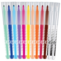 Maped Radierbare Fasermaler COLOURPEPS OOPS,12er Kartonetui