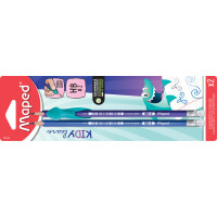 Maped Bleistift, mit Radierer, HB, 2er Blister