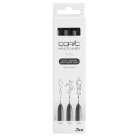 COPIC Fineliner MULTILINER, schwarz, 3er Set