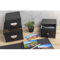 EXACOMPTA Schubladenbox Office by Me, 1 Schub, schwarz