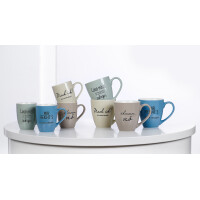 Ritzenhoff & Breker Kaffeebecher SPRÜCHE, 330 ml