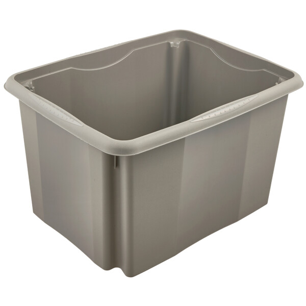keeeper Aufbewahrungsbox "emil eco", 15 Liter, stone grey