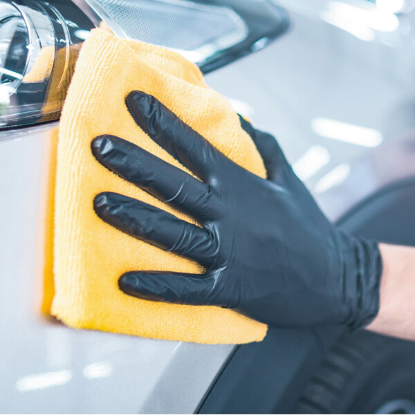 HYGONORM Nitril-Handschuh Safe Fit, L, blau, puderfrei