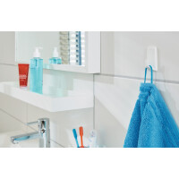 tesa Powerstrips Haken SMALL Rechteck, weiß