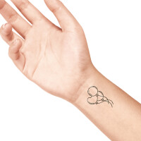 COLOP Tattoo-Stempel LaDot kids stone "Meerjungfrau", mittel