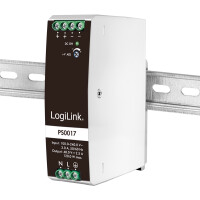 LogiLink Hutschienen-Netzteil, 120 Watt, 48 Volt, weiß