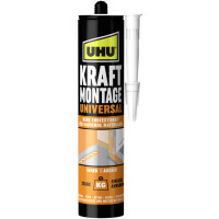 UHU KRAFT Montagekleber UNIVERSAL, weiß, 470 g...