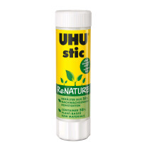 UHU Klebestift stic ReNature, lösemittelfrei, 4 x 21 g