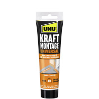 UHU KRAFT Montagekleber UNIVERSAL, weiß, 200 g Tube