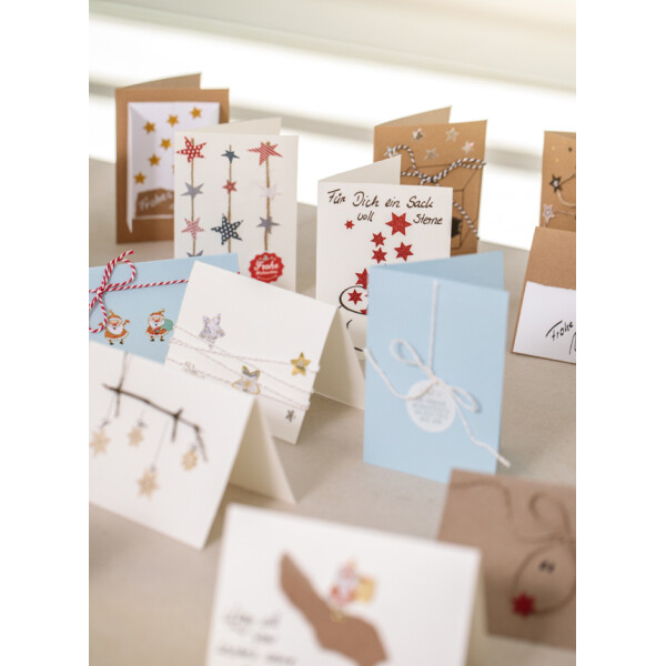 AVERY Zweckform ZDesign Weihnachts-Sticker "Sterne", gold