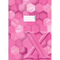 HERMA Heftschoner X, aus Karton, DIN A4, pink