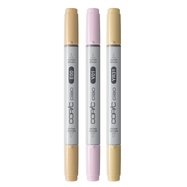 COPIC Marker ciao, 3er Set "Sunset Palette"